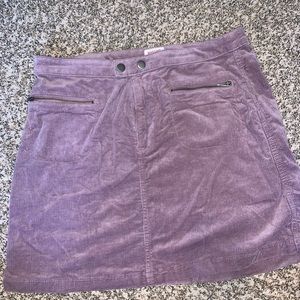 Purple skirt